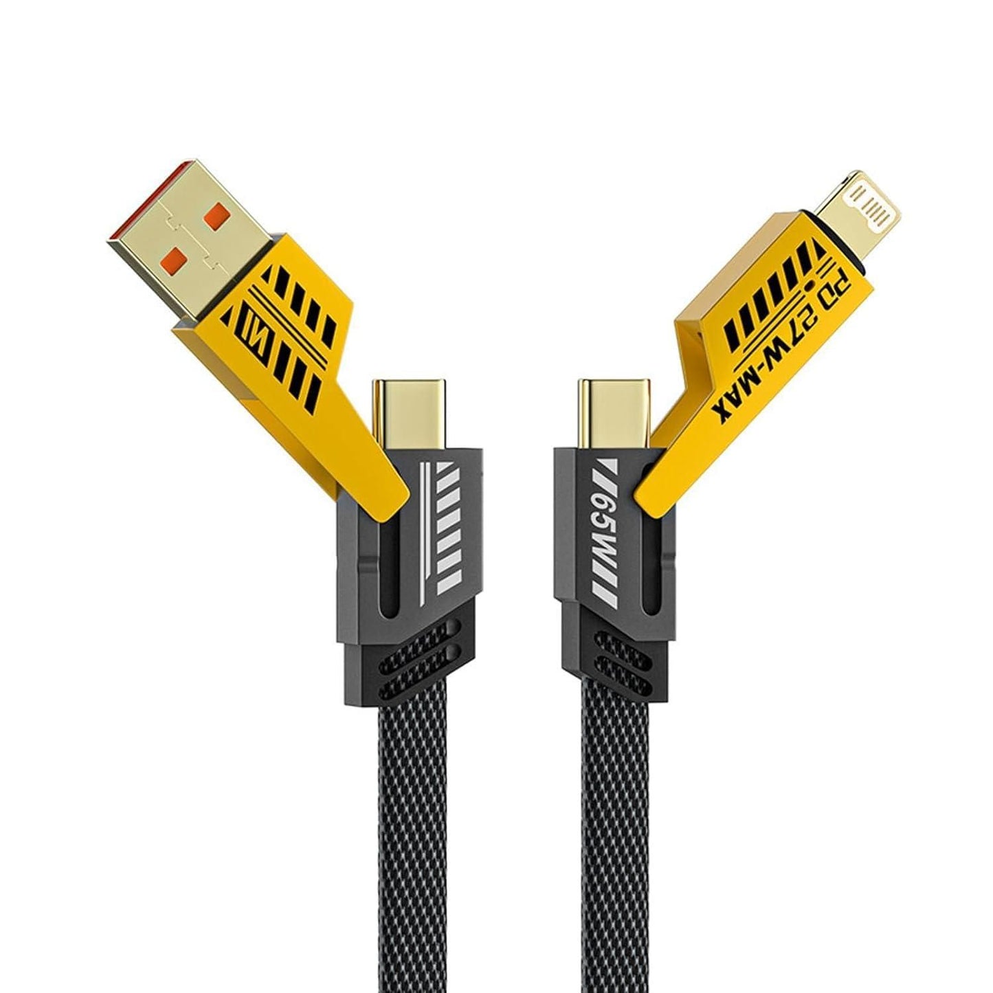 4 in 1 Fast Charging & Data Transfer Cable