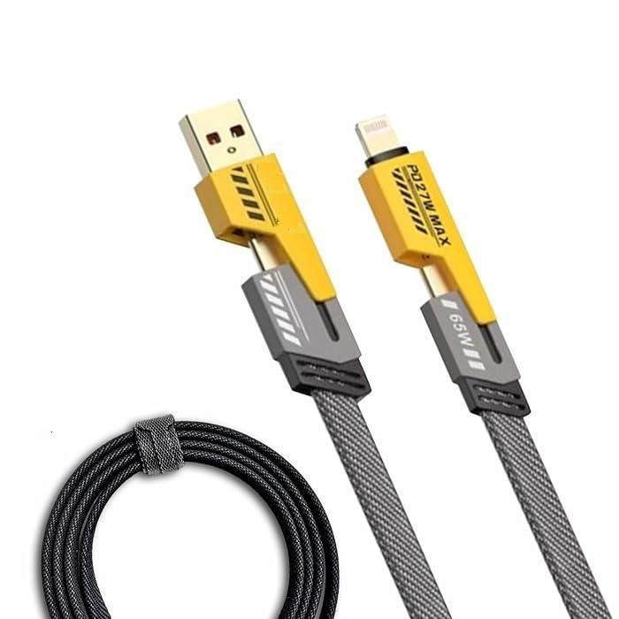 4 in 1 Fast Charging & Data Transfer Cable