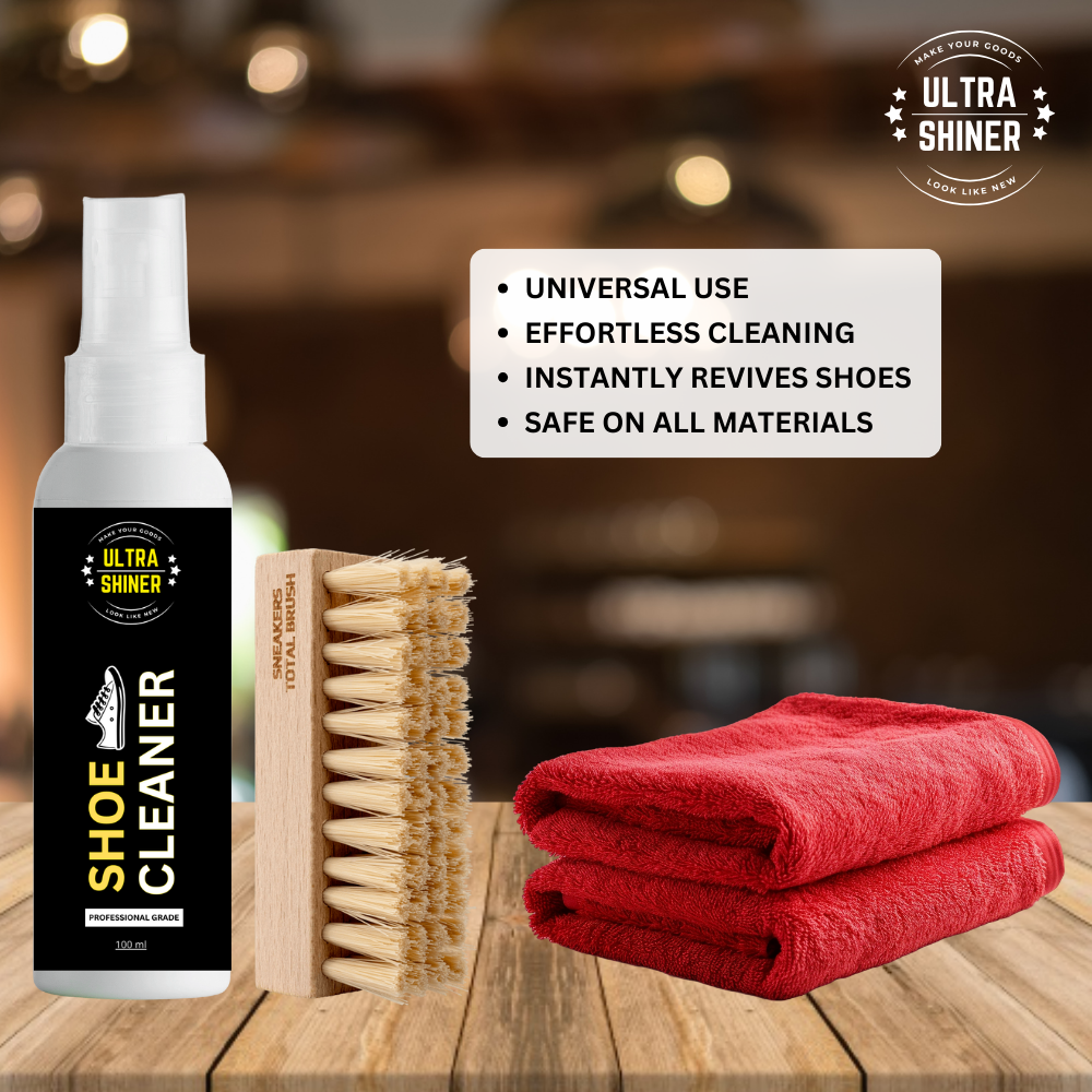 Shoe Cleaner Kit- 3 Items Included (Upto 50 Washes)
