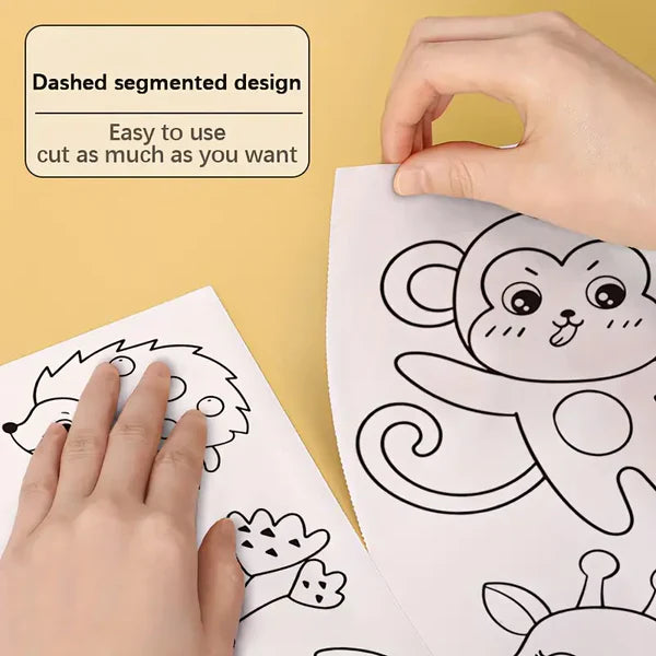 Creativity Canvas Roll™ – Endless 300 cm Doodle Fun for Imaginative Kids