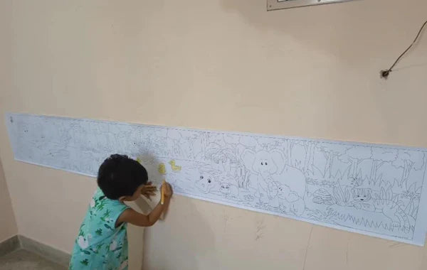 Creativity Canvas Roll™ – Endless 300 cm Doodle Fun for Imaginative Kids