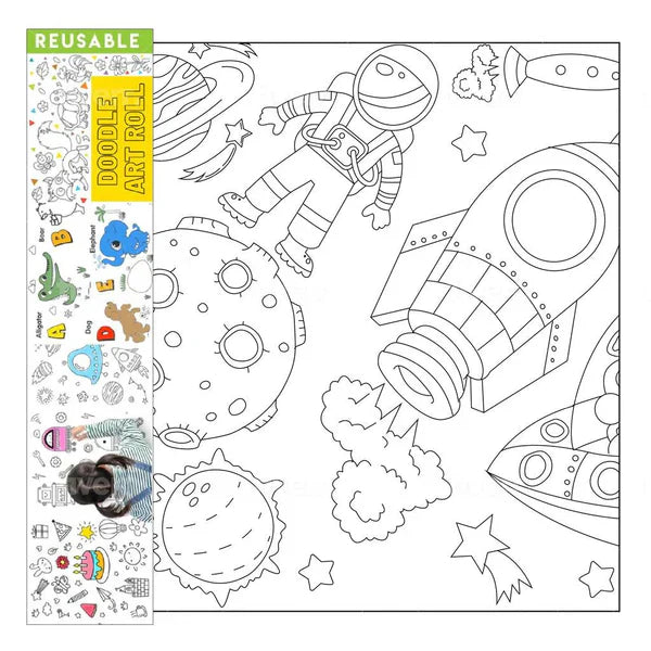 Creativity Canvas Roll™ – Endless 300 cm Doodle Fun for Imaginative Kids