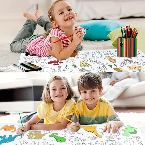 Creativity Canvas Roll™ – Endless 300 cm Doodle Fun for Imaginative Kids