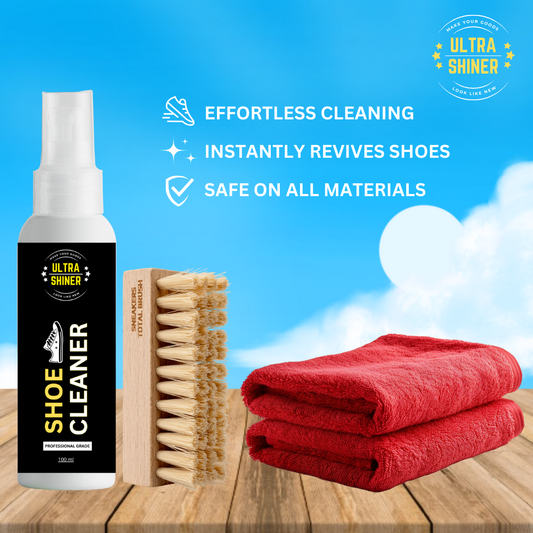 Shoe Cleaner Kit- 3 Items Included (Upto 50 Washes)