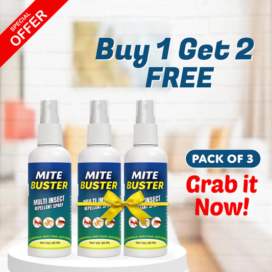 MitesBuster™ Spray – Ultimate Ant, Cockroach, Bed Bugs, Spider Repellent 🪲✨