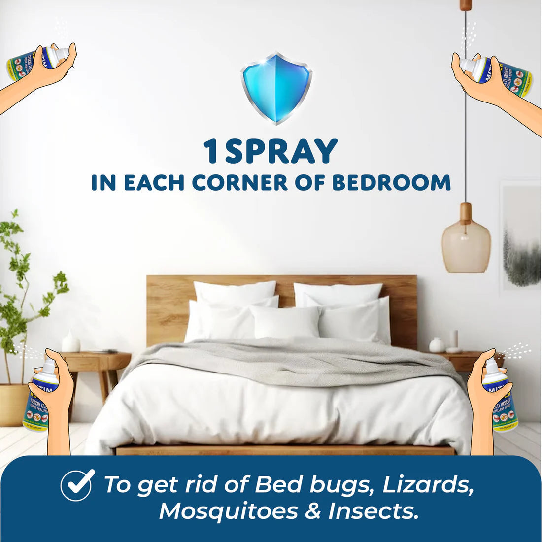 MitesBuster™ Spray – Ultimate Ant, Cockroach, Bed Bugs, Spider Repellent 🪲✨