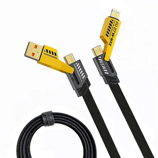 4 in 1 Fast Charging & Data Transfer Cable