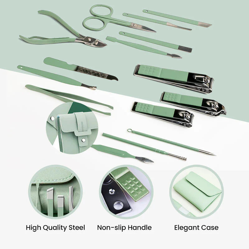 Exquisite Nail Clipper Set (16 Pcs)